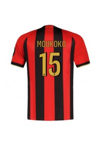 OGC Nice Youssoufa Moukoko #15 Fotballdrakt Hjemme Klær 2024-25 Korte ermer